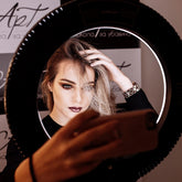 IVISII 19 inch Ring Light R65C with Stand and Phone Holder